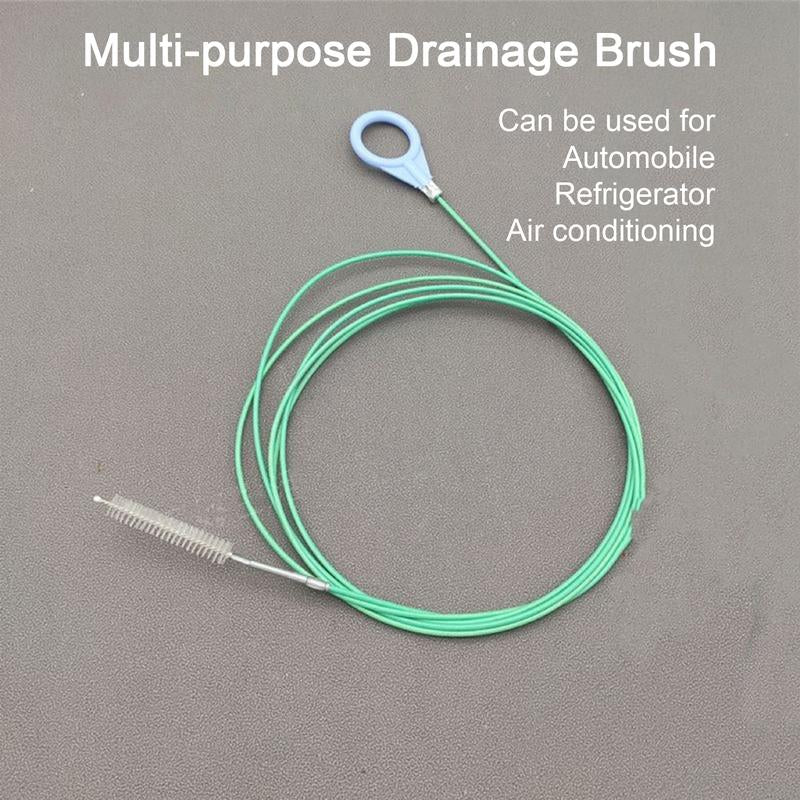 Car Sunroof Drain Clog Remover Flexible Car Sunroof Drain Cleaning Tool for Unclogging Hose Tube Long Nylon Brush for Windshield Wiper Tank Door