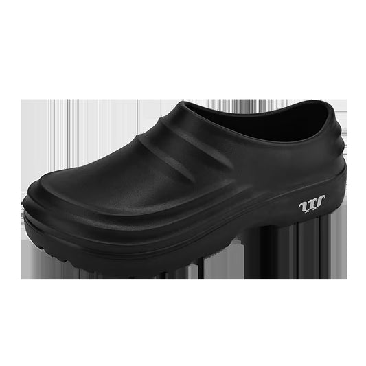 2024New Fashion Cotton Slippers Men Winter Warm Home Cotton Shoes Waterproof Garden Shoes Indoor Slip on Concise Shoes